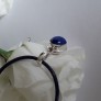  AGNES CREATIONS / Pendentif femme Médaillon en Argent 925 orné Lapis Lazuli