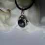 AGNES CREATIONS / Pendentif Femme Mode style ancien en Argent 925 & Lapis Lazuli