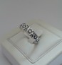 AGNES CREATIONS // BAGUE FEMME ANNEAU VINTAGE FLEUR EN ARGENT 925 - TAILLE 56