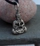 AGNES CREATIONS / PENDENTIF HOMME ou FEMME BOUDDHA HINDOUISME EN ARGENT 925 