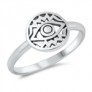 Bague en Argent Massif