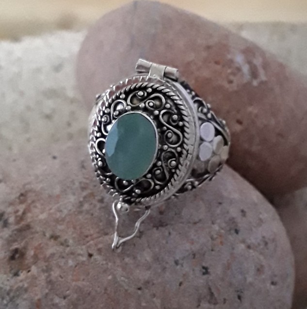 bague poison argent rare