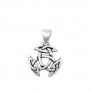 PENDENTIF mixte Symbole celtique argent 925