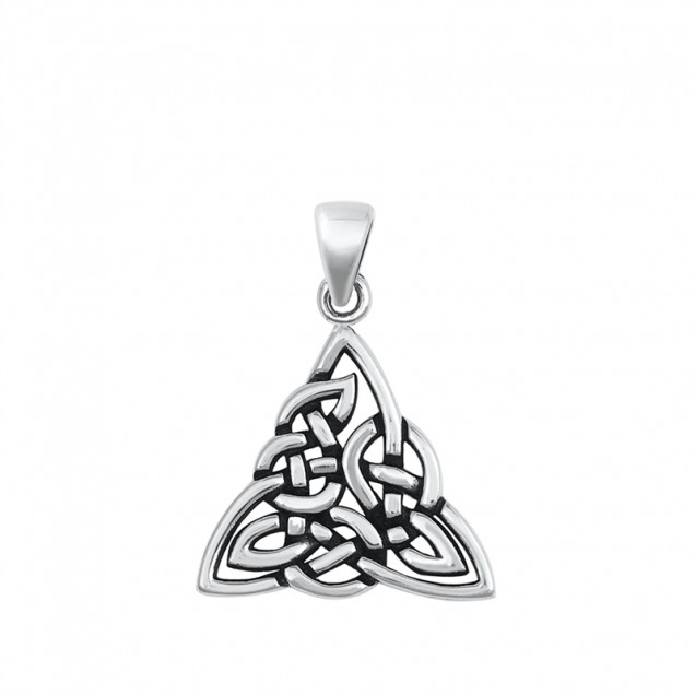 PENDENTIF mixte Celtique argent 925