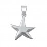 PENDENTIF mixte Étoile de mer argent 925