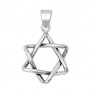 PENDENTIF mixte Étoile argent 925