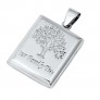 PENDENTIF mixte Mon arbre Généalogique argent 925