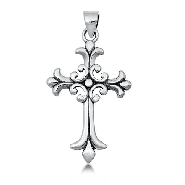 PENDENTIF Croix argent 925