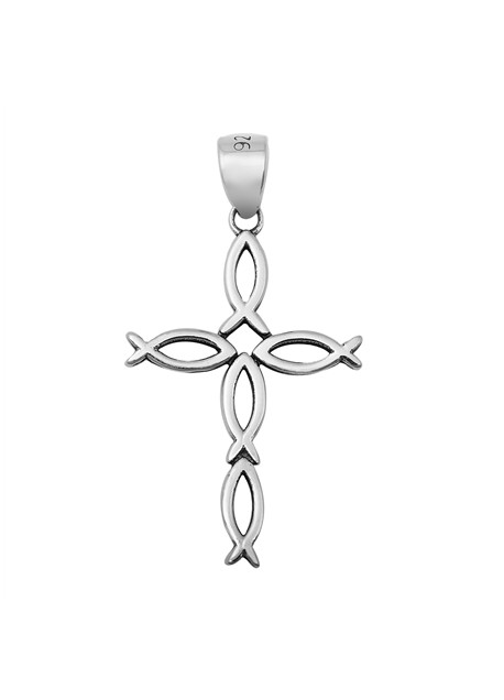 PENDENTIF Croix argent 925