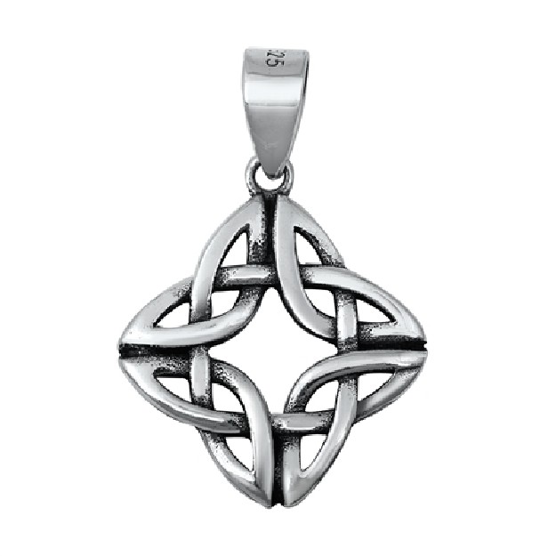 PENDENTIF mixte Symbole Celtique argent 925