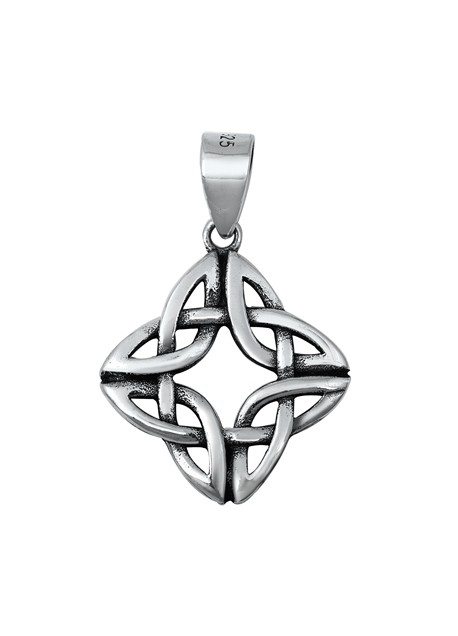 PENDENTIF mixte Symbole Celtique argent 925