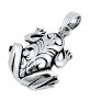 PENDENTIF mixte Grenouille argent 925