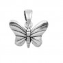 PENDENTIF mixte Papillon argent 925