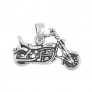 PENDENTIF mixte Moto argent 925