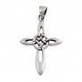 PENDENTIF mixte Croix Celtique argent 925