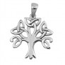 PENDENTIF mixte Arbre de Vie argent 925