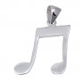 PENDENTIF mixte Note de Musique argent 925