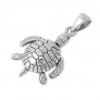 PENDENTIF mixte Tortue argent 925