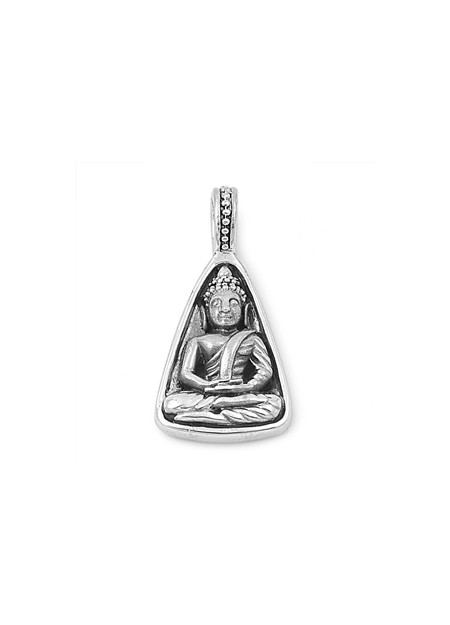 PENDENTIF mixte Bouddha argent 925