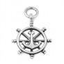 PENDENTIF mixte Barre de Navigation avec Ancre Marine argent 925