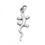 PENDENTIF mixte Lézard argent 925