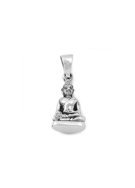 PENDENTIF mixte Bouddha argent 925