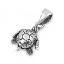 PENDENTIF mixte Tortue argent 925