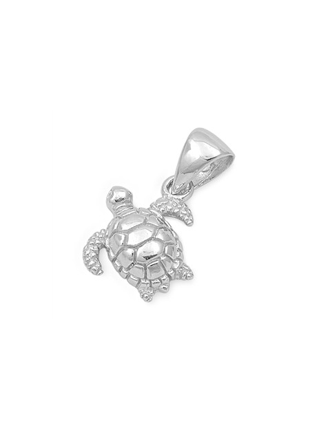 PENDENTIF mixte Tortue argent 925