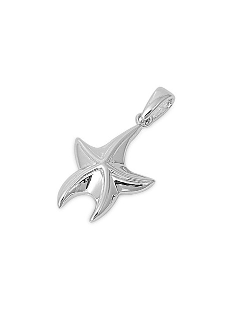 PENDENTIF mixte Étoile de Mer argent 925