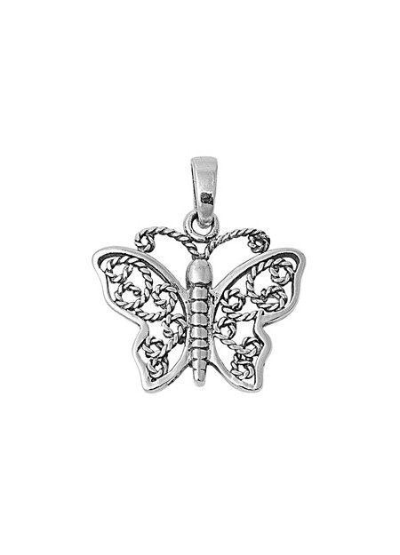 PENDENTIF Papillon argent 925