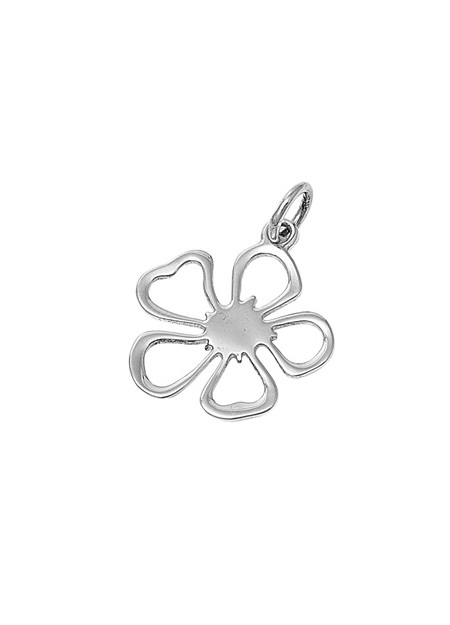 PENDENTIF Fleur argent 925