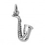 PENDENTIF mixte Saxophone argent 925