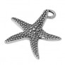 PENDENTIF mixte Étoile de Mer argent 925