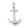 PENDENTIF mixte Ancre de Marine argent 925