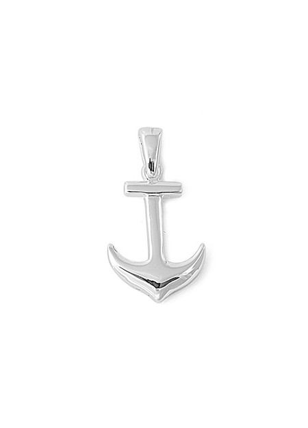 PENDENTIF mixte Ancre de Marine argent 925