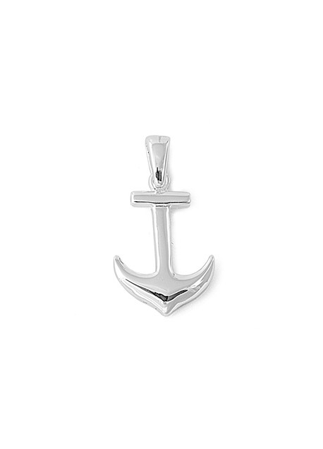 PENDENTIF mixte Ancre de Marine argent 925