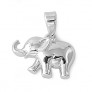 PENDENTIF mixte Éléphant argent 925