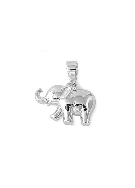 PENDENTIF mixte Éléphant argent 925