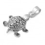 PENDENTIF mixte Tortue argent 925