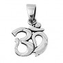 PENDENTIF mixte Om argent 925