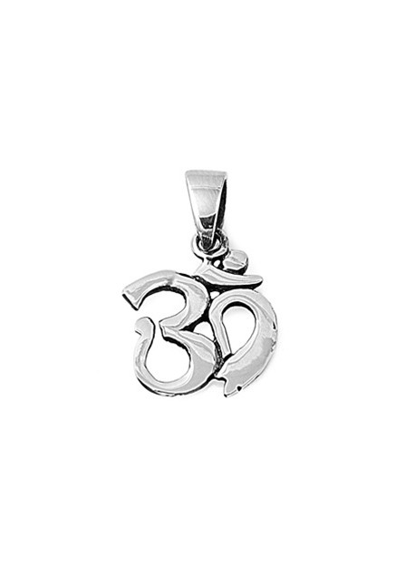 PENDENTIF mixte Om argent 925