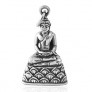 PENDENTIF mixte Bouddha argent 925