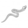 PENDENTIF mixte Serpent argent 925