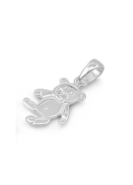 PENDENTIF mixte Ours argent 925