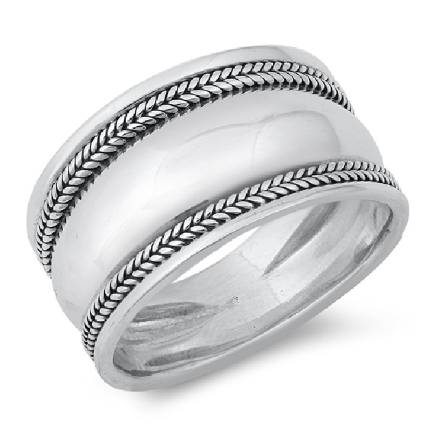 Bague armure argent 2025