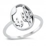 Bague mixte Cactus en Argent 925