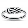 Bague noeud marin mode Argent 925