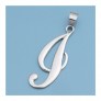 Pendentif initiale Lettre I argent 925