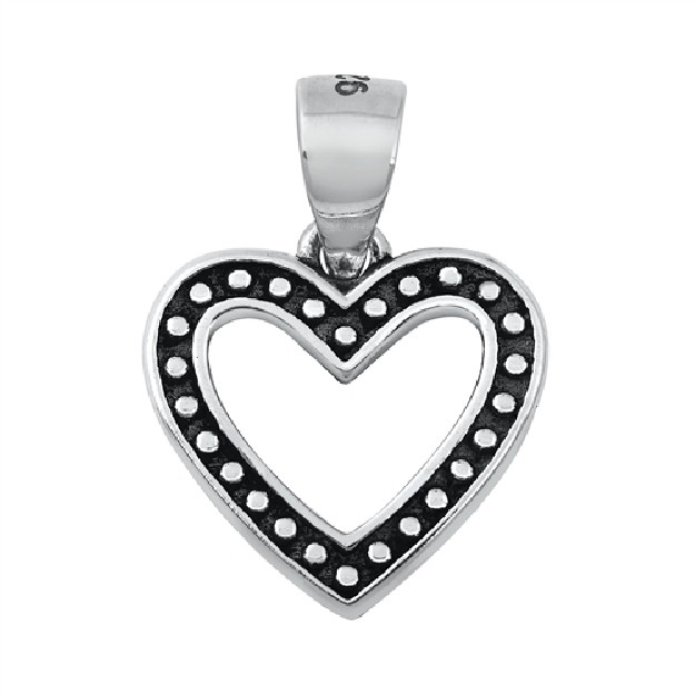 Pendentif Cœur en argent 925