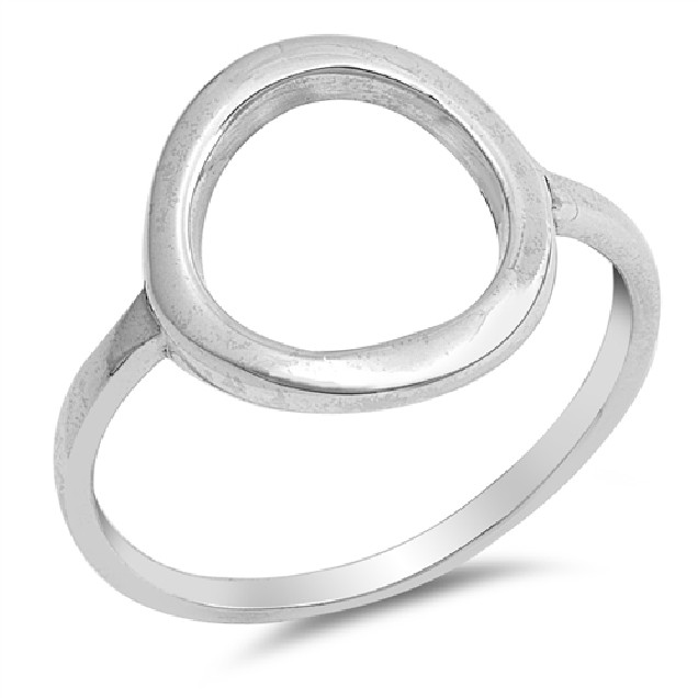 Bague Femme mode cercle Argent 925